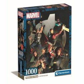 Puzzle Clementoni Marvel Les Avangers 1000 Pièces de Clementoni, Puzzles classiques - Réf : S7197233, Prix : 25,39 €, Remise : %