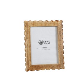 Photo frame Romimex Brown Wood 25 x 1 x 20 cm by Romimex, Table and wall frames - Ref: D1619981, Price: 19,98 €, Discount: %