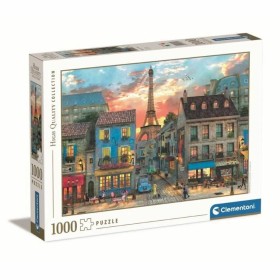 Puzzle Clementoni Rues de Paris 1000 Pièces de Clementoni, Puzzles classiques - Réf : S7197240, Prix : 27,66 €, Remise : %