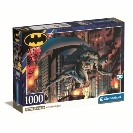 Puzzle Clementoni Batman 1000 Pezzi di Clementoni, Puzzle classici - Rif: S7197245, Prezzo: 25,24 €, Sconto: %