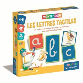 Gioco Educativo Clementoni Les lettres tactiles (FR) di Clementoni, Giochi da tavolo - Rif: S7197255, Prezzo: 26,39 €, Sconto: %