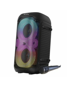 Altifalante Bluetooth Celly LIGHTBEATBK Preto | Tienda24 Tienda24.eu