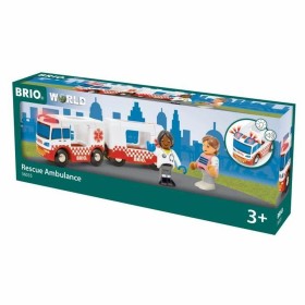 Playset Brio Rescue Ambulance 4 Pezzi di Brio, Playset con figure di giocattoli - Rif: S7197310, Prezzo: 39,46 €, Sconto: %