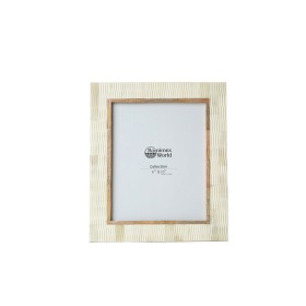 Cornice Portafoto Romimex Marrone Legno Osso 28 x 33 x 2 cm di Romimex, Cornici da parete e da tavolo - Rif: D1620008, Prezzo...