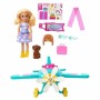 Poupée Barbie CHELSEA ET SON AVION de Barbie, Poupées mannequins - Réf : S7197317, Prix : 42,70 €, Remise : %