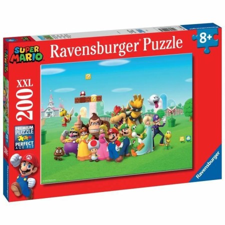 Puzzle Ravensburger SUPER MARIO 200 Pezzi di Ravensburger, Puzzle classici - Rif: S7197324, Prezzo: 30,60 €, Sconto: %