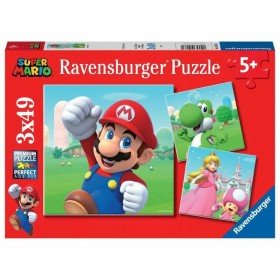 Puzzle Ravensburger SUPER MARIO 147 Pièces de Ravensburger, Puzzles classiques - Réf : S7197338, Prix : 28,68 €, Remise : %