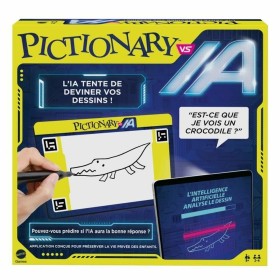 Jeu de société Mattel PICTIONARY® VS IA Jeu familial Pictionary Vs Intelligence Artificielle (FR) de Mattel, Jeux avec jetons...