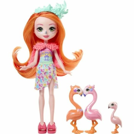 Doll Enchantimals FAMILLE DE FLAMANTS ROSES by Enchantimals, Fashion Dolls - Ref: S7197364, Price: 35,71 €, Discount: %