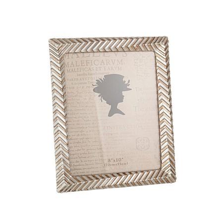 Photo frame Romimex Silver Resin 27 x 34 x 2 cm by Romimex, Table and wall frames - Ref: D1620067, Price: 24,49 €, Discount: %