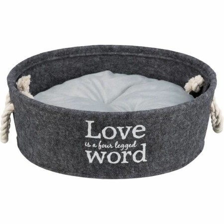 Dog Bed Trixie Lian Grey Ø 45 cm by Trixie, Beds - Ref: S7197418, Price: 33,41 €, Discount: %