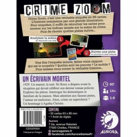 Board game Asmodee Crime Zoom Un Écrivain Mortel (FR) by Asmodee, Games with counters - Ref: S7197426, Price: 30,26 €, Discou...