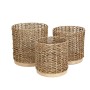 Set de pots de fleurs Romimex Naturel (3 Pièces) de Romimex, Cache-pots - Réf : D1620084, Prix : 179,83 €, Remise : %