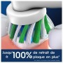 Ersatzkopf Oral-B Pro Cross action 3 Stücke von Oral-B, Kinderzahnbürsten - Ref: S7197507, Preis: 33,41 €, Rabatt: %