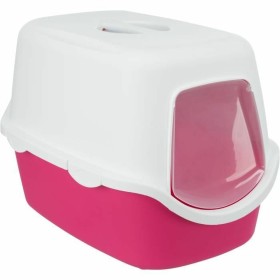 Cat Litter Box Trixie Vico Pink 40 x 40 x 56 cm Plastic by Trixie, Sand boxes - Ref: S7197578, Price: 31,44 €, Discount: %