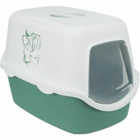 Arenero para Gatos Trixie Vico Verde 40 x 40 x 56 cm Plástico de Trixie, Cajas de arena - Ref: S7197579, Precio: 36,18 €, Des...