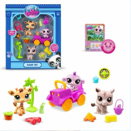 Playset Bandai Littlest Pet Shop SAFARI 8 Piezas de Bandai, Playsets de figuras de juguete - Ref: S7197613, Precio: 36,69 €, ...