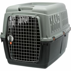 Cage de Transport Trixie Noir/Gris 60 x 61 x 81 cm Plastique de Trixie, Bandes transporteuses - Réf : S7197665, Prix : 93,13 ...