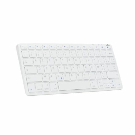 Clavier Bluestork Azerty Français Blanc de Bluestork, Claviers - Réf : S7197776, Prix : 46,16 €, Remise : %