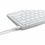 Clavier Bluestork Azerty Français Blanc de Bluestork, Claviers - Réf : S7197776, Prix : 46,16 €, Remise : %