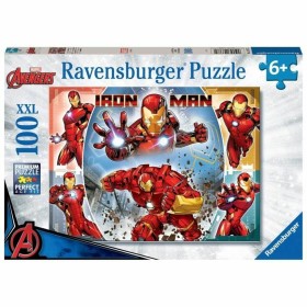 Puzzle Ravensburger Iron Man 100 Pezzi di Ravensburger, Puzzle classici - Rif: S7198013, Prezzo: 28,65 €, Sconto: %