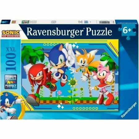 Puzzle Ravensburger Sonic 100 Peças de Ravensburger, Puzzles - Ref: S7198014, Preço: 28,65 €, Desconto: %