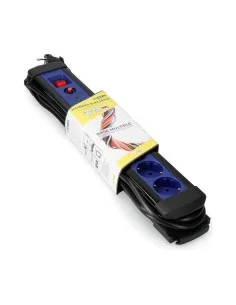 Extensor 19" 8 Tomas Schuko com interruptor GEMBIRD EG-PDU-014-F (3 m) | Tienda24 Tienda24.eu