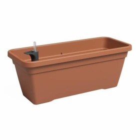 Plant pot Artevasi Brown 24,3 x 22 cm Plastic Rectangular by Artevasi, Flower Pots - Ref: S7198131, Price: 29,80 €, Discount: %