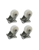 Räder EDM Ø 50 mm Gummi (4 Stück) | Tienda24 Tienda24.eu