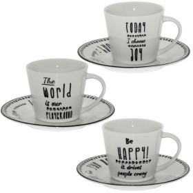 Set di 6 Tazze da Caffè Alexandra House Living Porcellana di Alexandra House Living, Tazze - Rif: D1620513, Prezzo: 44,08 €, ...