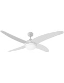 Ventilateur de Plafond avec Lumière EDM Caspio Blanc 60 W Ø 132 cm | Tienda24 Tienda24.eu