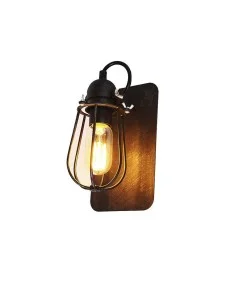 Wall Lamp Brilliant Janel E27 Black 60 W | Tienda24 Tienda24.eu