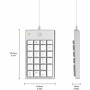 Numerische Tastatur Mobility Lab ML305707 Silberfarben von Mobility Lab, Tastaturen - Ref: S7198447, Preis: 29,04 €, Rabatt: %