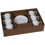 Juego de 6 Tazas de Café Alexandra House Living Porcelana 200 ml de Alexandra House Living, Tazas - Ref: D1620539, Precio: 50...