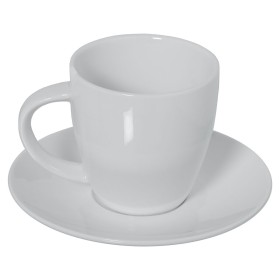 Juego de 6 Tazas de Café Alexandra House Living Porcelana 180 ml de Alexandra House Living, Tazas - Ref: D1620541, Precio: 50...