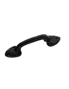 Door handle EDM Standard Ironwork Black Steel 210 mm by EDM, Pulls - Ref: S7901169, Price: 11,04 €, Discount: %