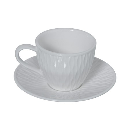 Juego de 6 Tazas de Café Alexandra House Living Porcelana 90 ml de Alexandra House Living, Tazas - Ref: D1620544, Precio: 24,...