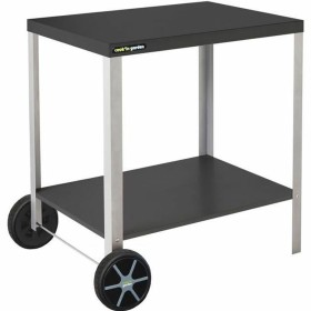 Side table Cook'in Garden Black Grey Metal 90 x 65 x 80 cm by Cook'in Garden, Side Tables - Ref: S7198587, Price: 134,46 €, D...