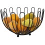 Fruit Bowl Alexandra House Living Black 30 x 19 cm by Alexandra House Living, Bowls and large cups - Ref: D1620669, Price: 12...