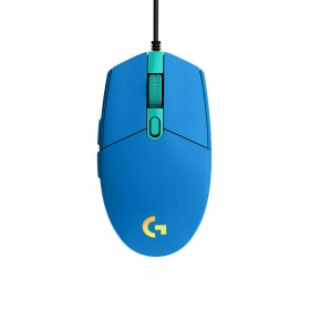 Mouse Logitech Azzurro di Logitech, Accessori per tastiere e mouse - Rif: S7198700, Prezzo: 88,40 €, Sconto: %