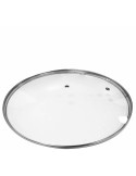 Couvercle pour poêle EDM 76686 Rechange Casserole Verre Transparent Ø 28 cm | Tienda24 Tienda24.eu