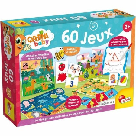 Jogo Educativo Lisciani Giochi Carotina Baby 60 Jeux (FR) de Lisciani Giochi, Jogos de tabuleiro - Ref: S7198788, Preço: 40,7...