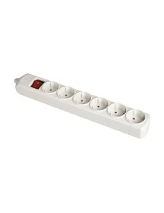 Power Socket - 6 Sockets with Switch Ewent EW3932-5M 3500W (3 m) | Tienda24 Tienda24.eu