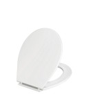 Toilet Seat EDM White PVC | Tienda24 Tienda24.eu