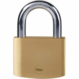 Key padlock Yale Brass Rectangular by Yale, Keyed Padlocks - Ref: S7198988, Price: 33,21 €, Discount: %