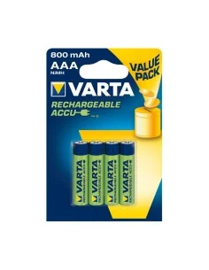 Piles Rechargeables Varta 800 mAh 1,2V (4 Unités) de Varta, Piles rechargeables - Ref: S7902177, Precio: 13,48 €, Descuento: %