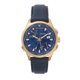 Montre Homme Nautica SHANGHAI - WORLDTIMER (Ø 44 mm) de Nautica, Montres bracelet - Réf : S7200743, Prix : 152,57 €, Remise : %