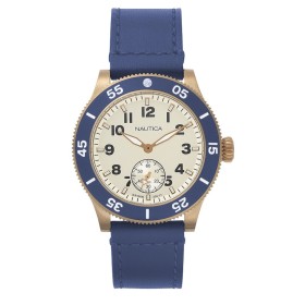 Relógio masculino Nautica NAPHST003 (Ø 44 mm) de Nautica, Relógios com braselete - Ref: S7200768, Preço: 94,40 €, Desconto: %