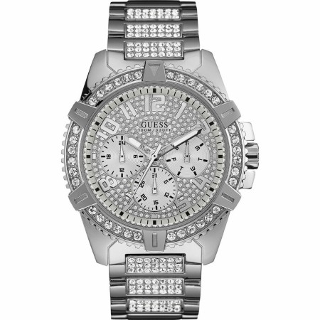 Herrenuhr Guess W0799G1 Silberfarben (Ø 48 mm) von Guess, Armbanduhren - Ref: S7200820, Preis: 352,01 €, Rabatt: %