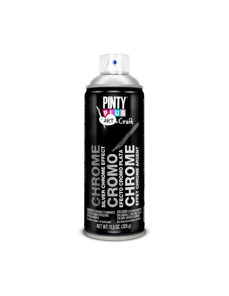 Pintura en spray Pintyplus Art & Craft C150 Cromo 400 ml Plateado | Tienda24 Tienda24.eu